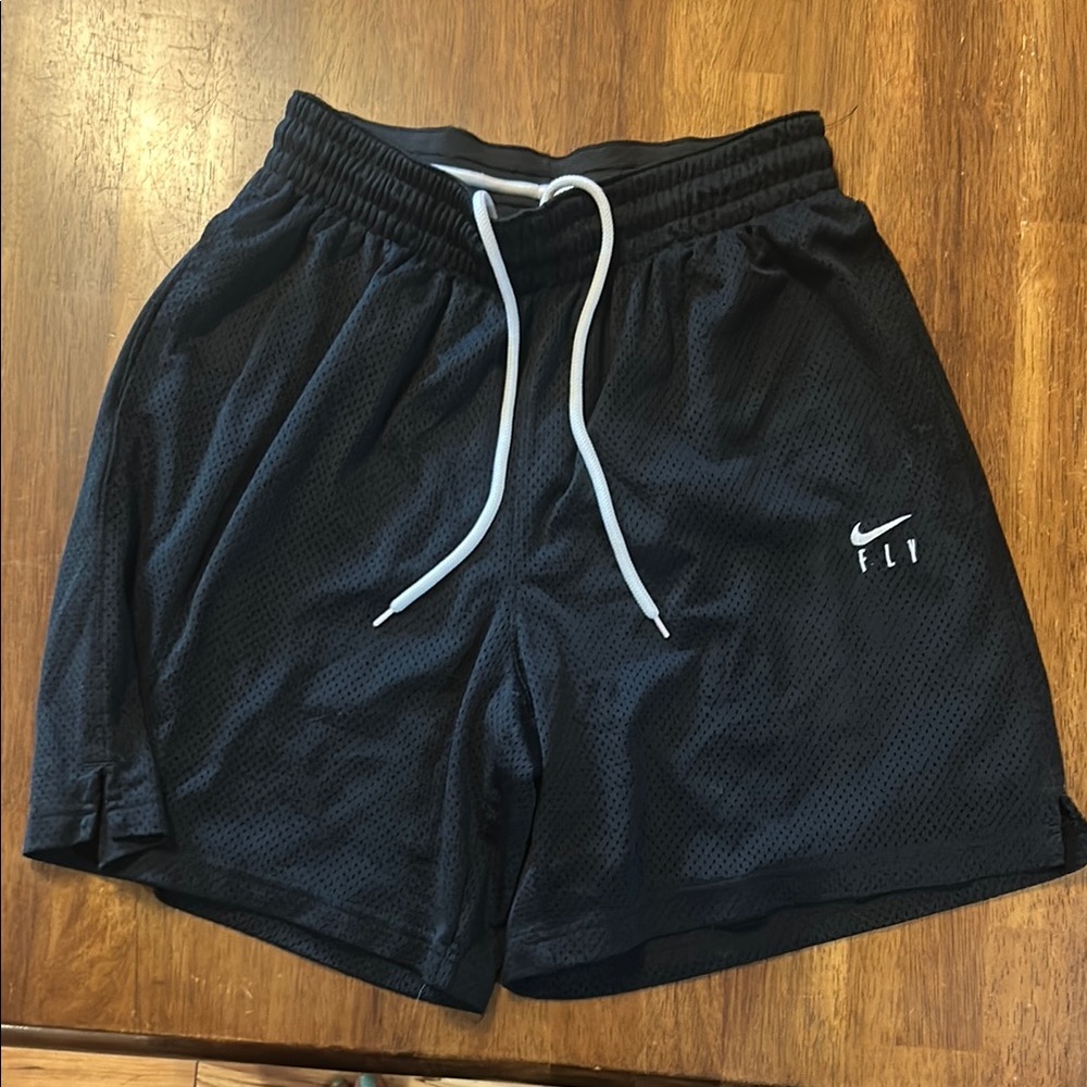 Nike Black Athletic Shorts with Classic Design